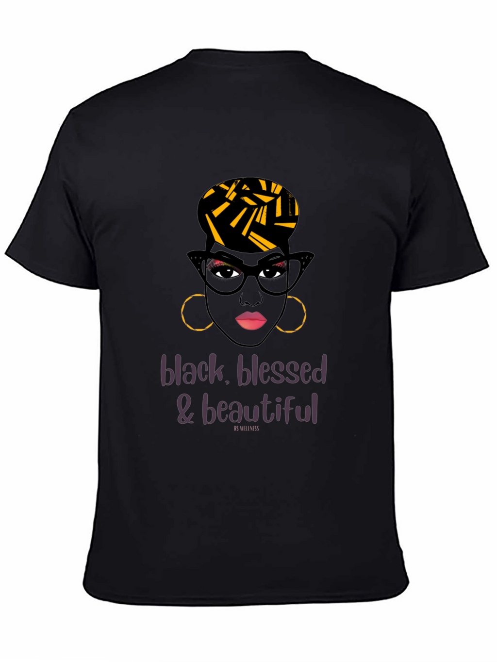 Black Blessed & Beautiful Graphic Tee