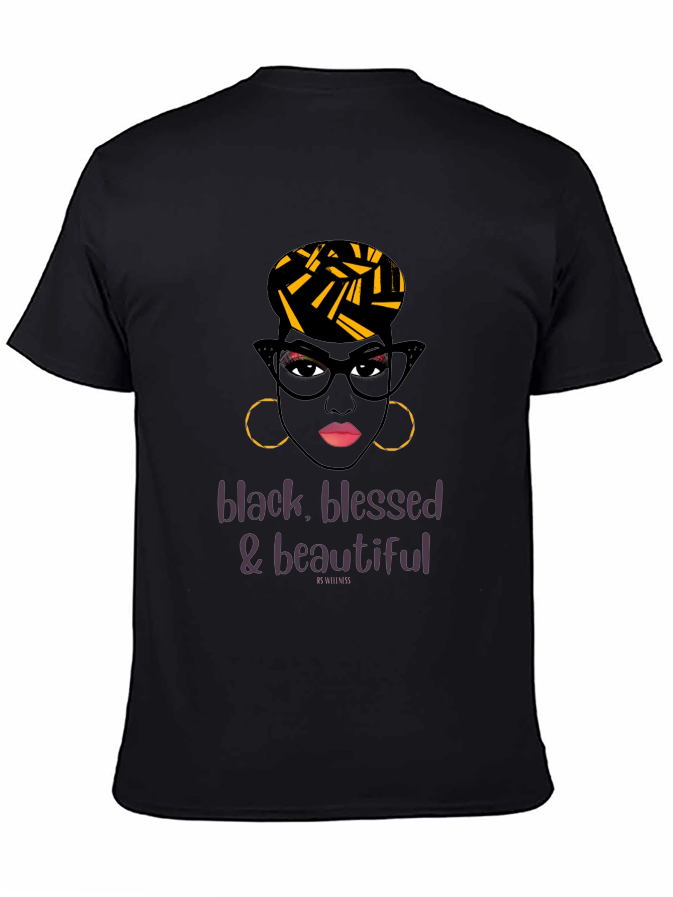 Black Blessed & Beautiful Graphic Tee