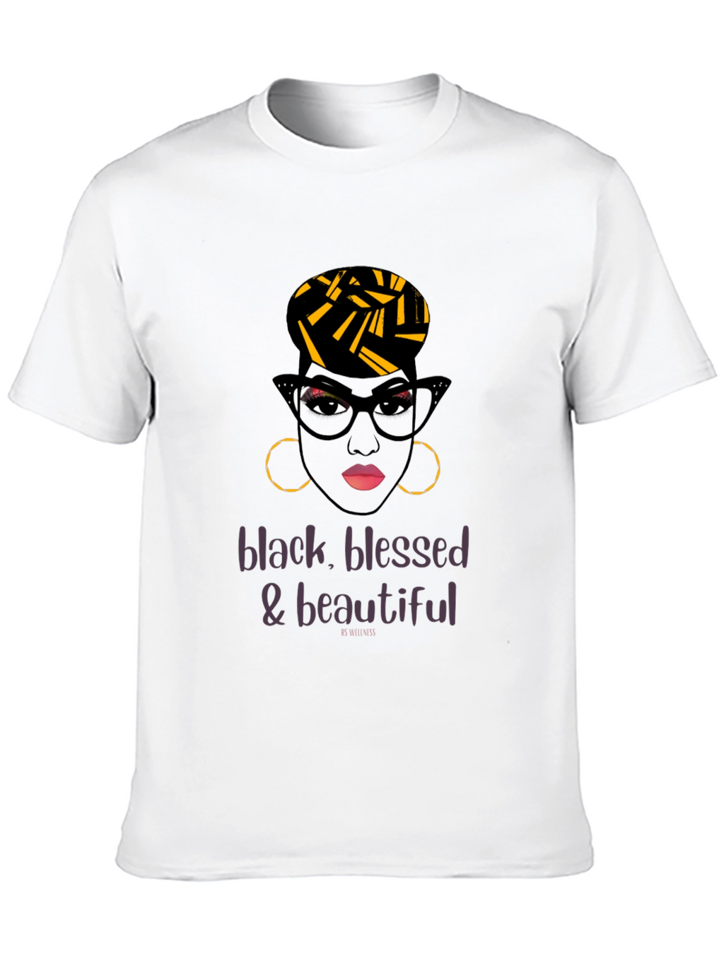 Black Blessed & Beautiful Graphic Tee