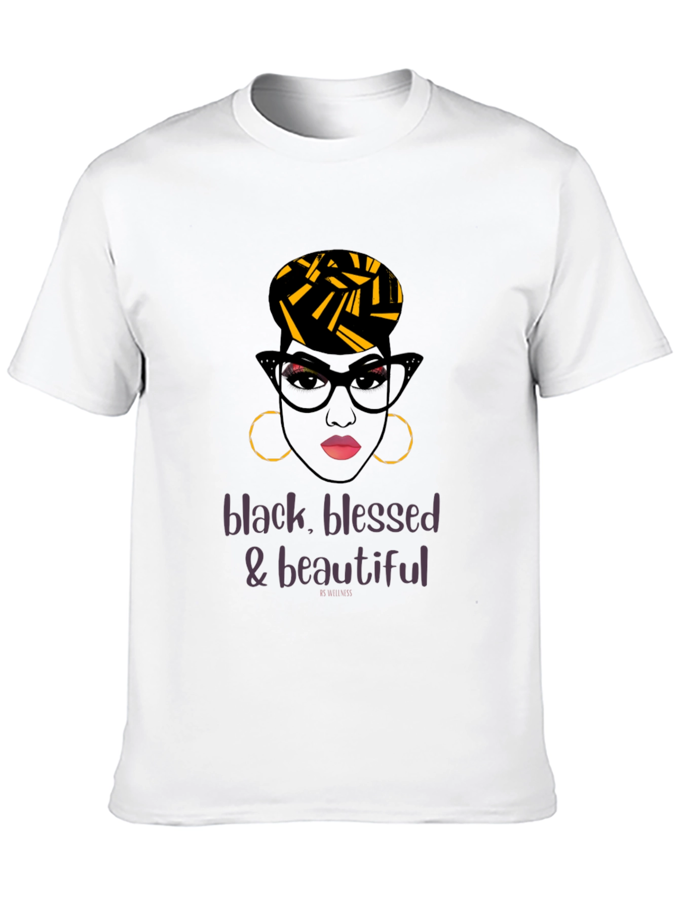 Black Blessed & Beautiful Graphic Tee