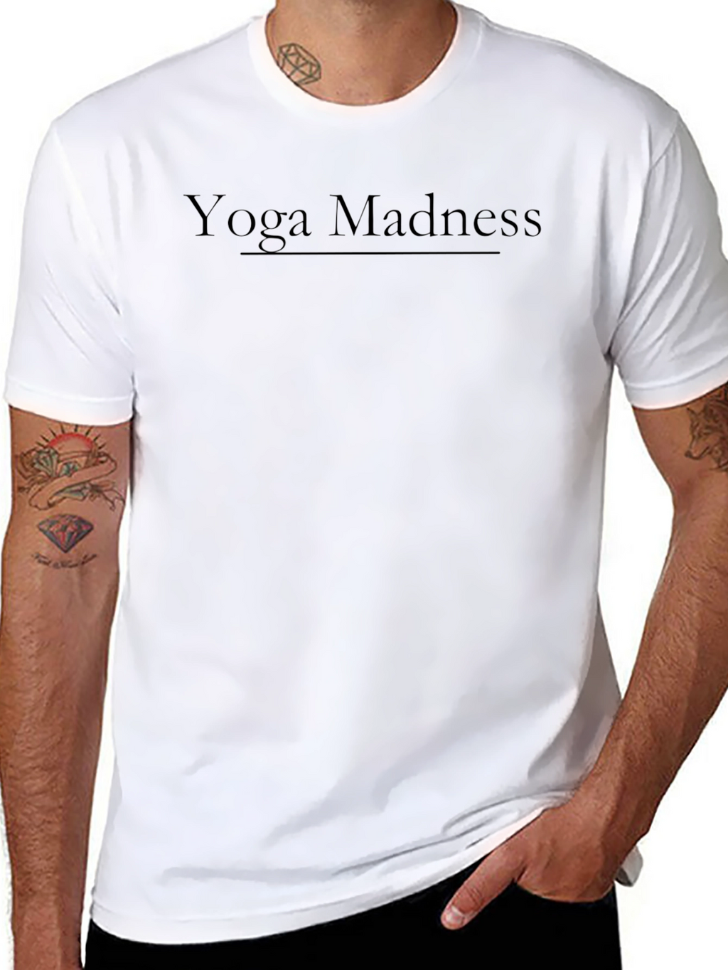 Yoga Madness Black T-Shirt