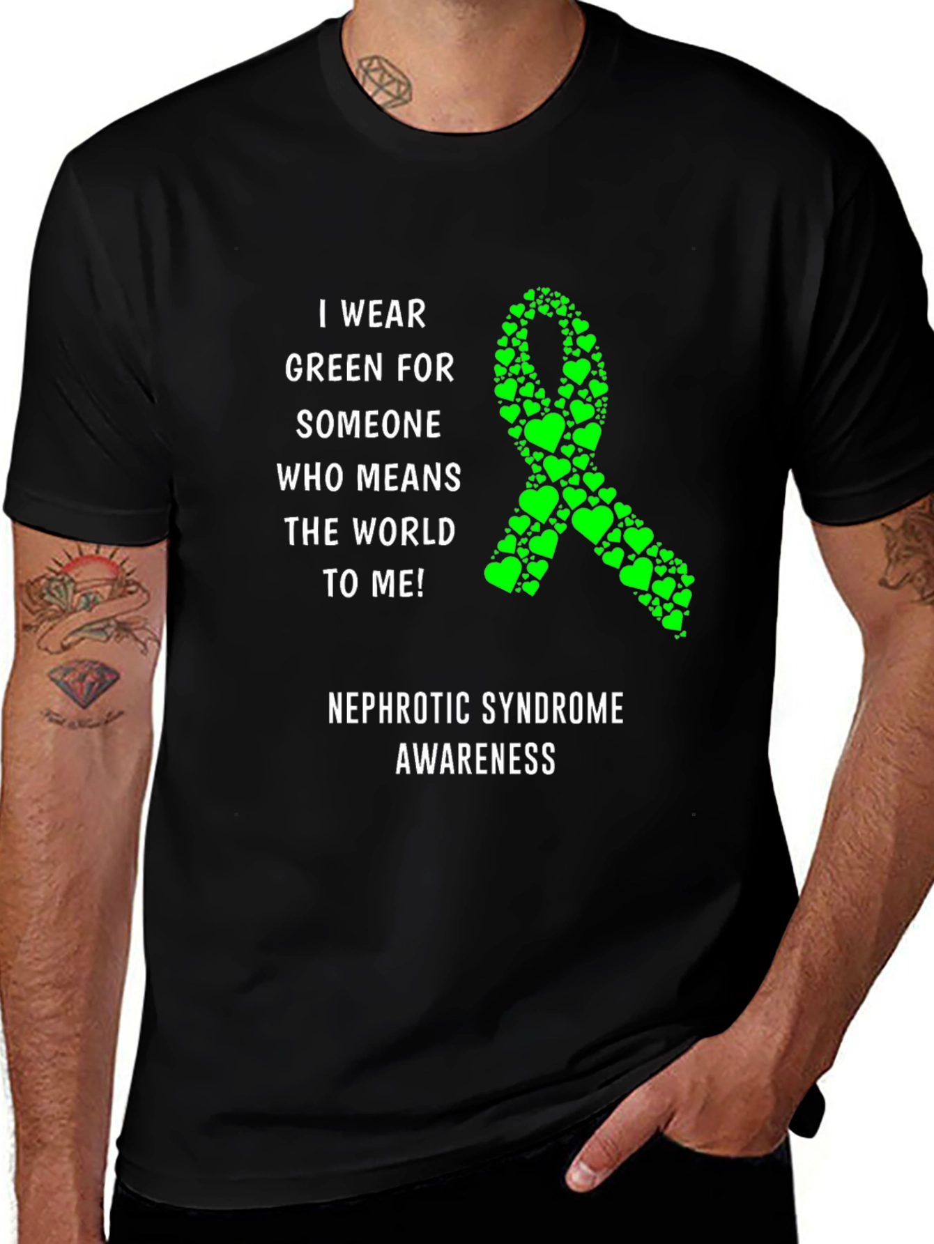 Nephrotic Syndrome Awareness Ribbon T-Shirt
