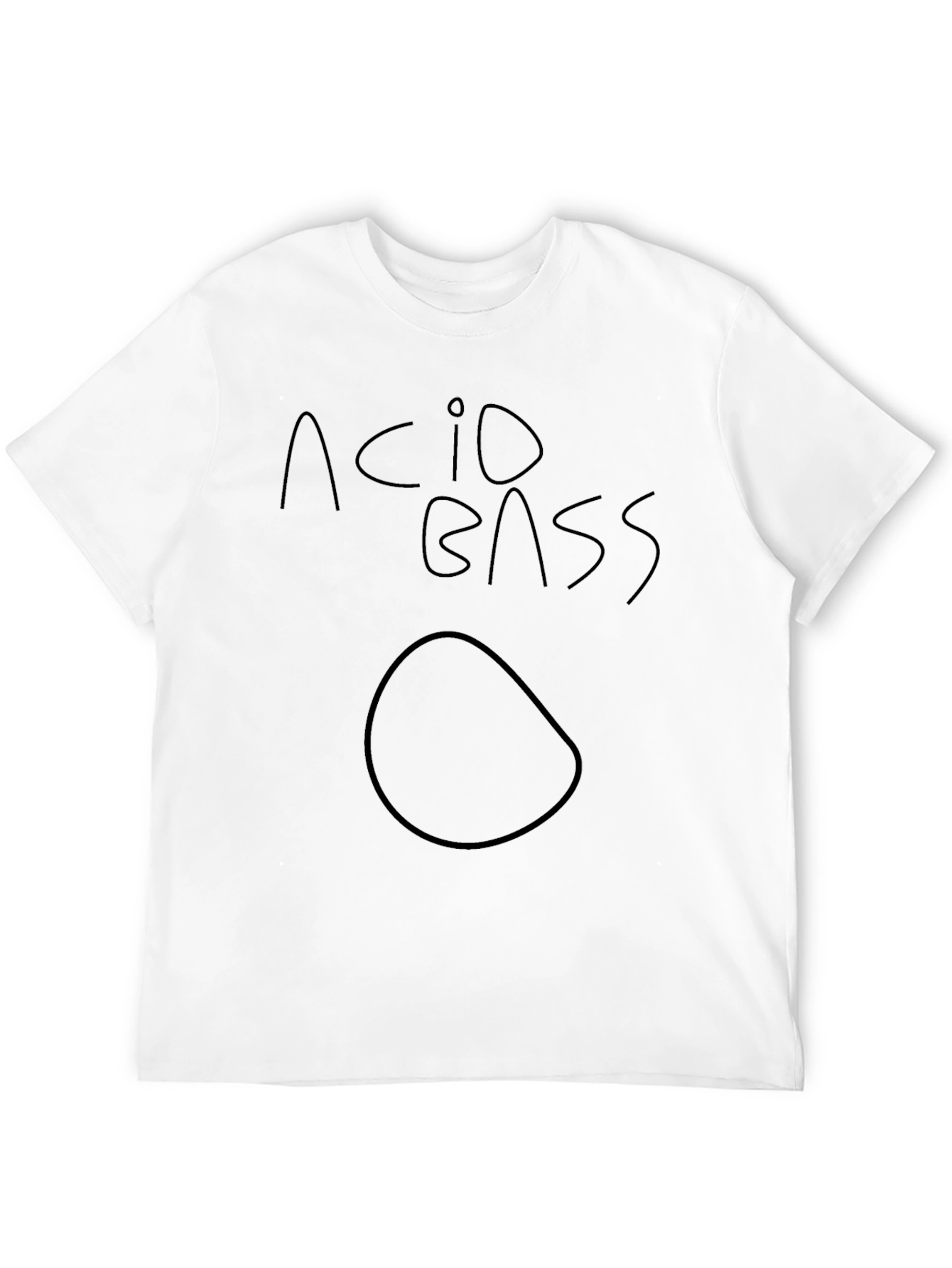 Acid Bass Black Graphic Tee