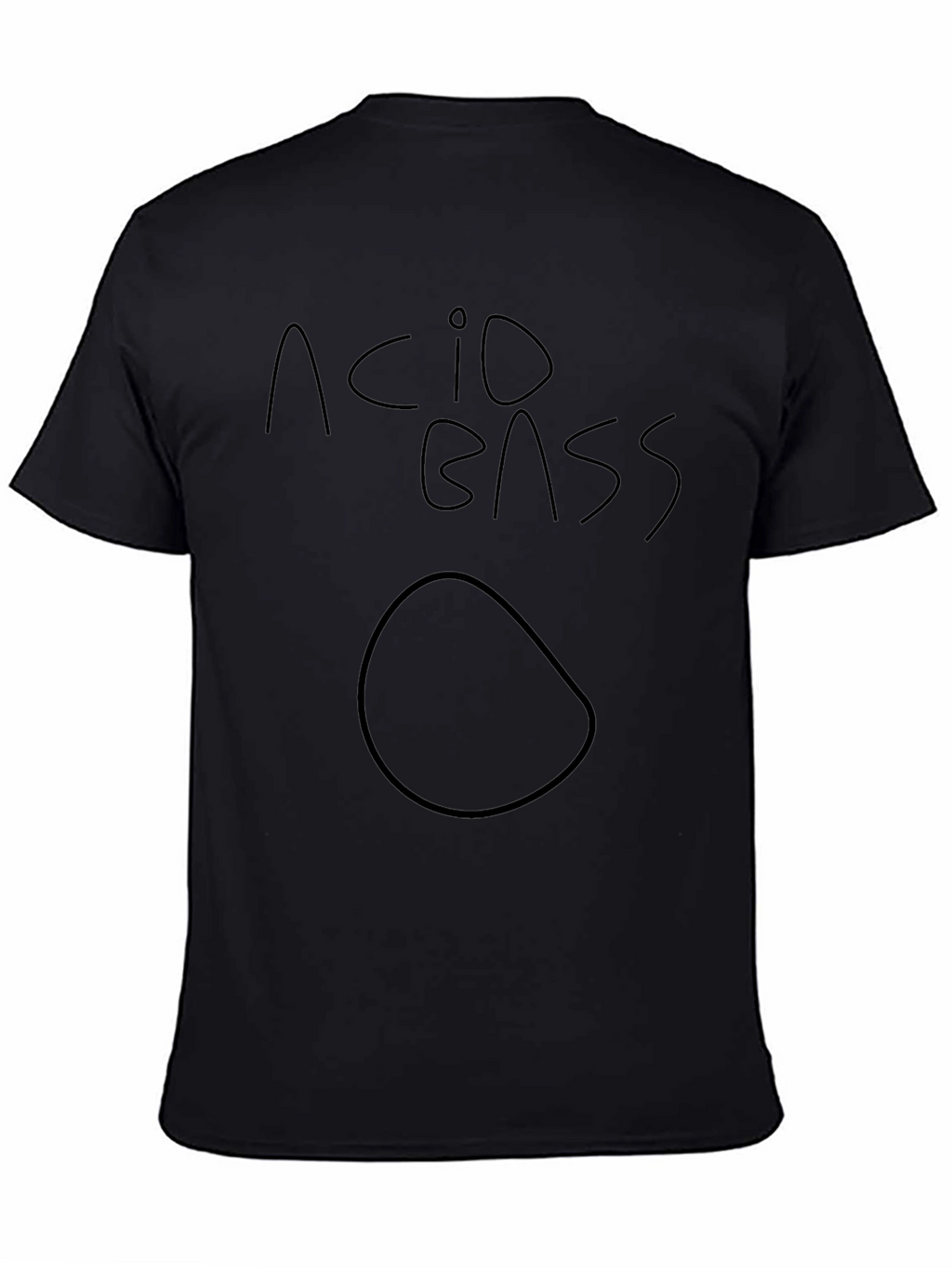 Acid Bass Black Graphic Tee