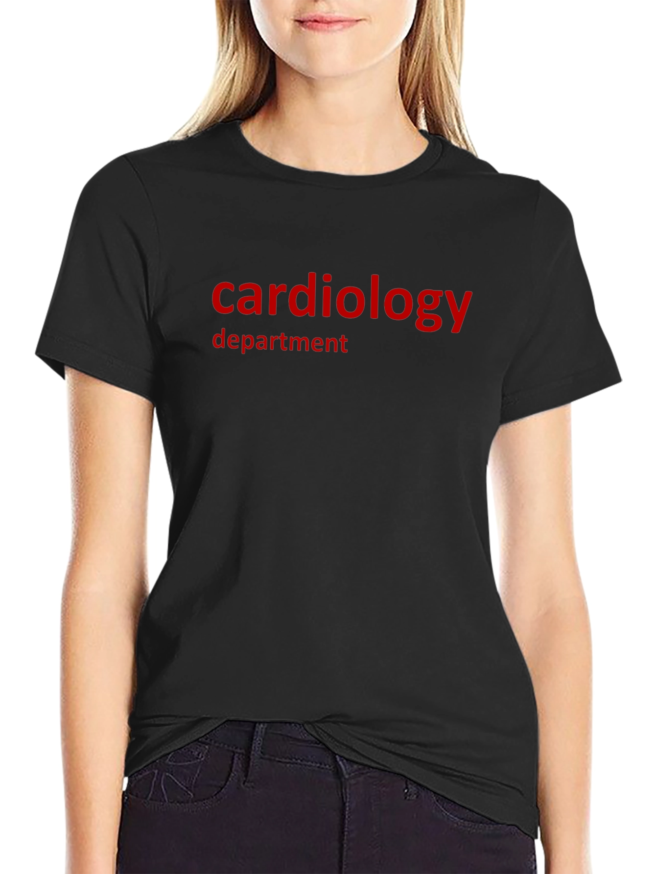 Cardiology Department T-Shirt - Medical Staff Apparel