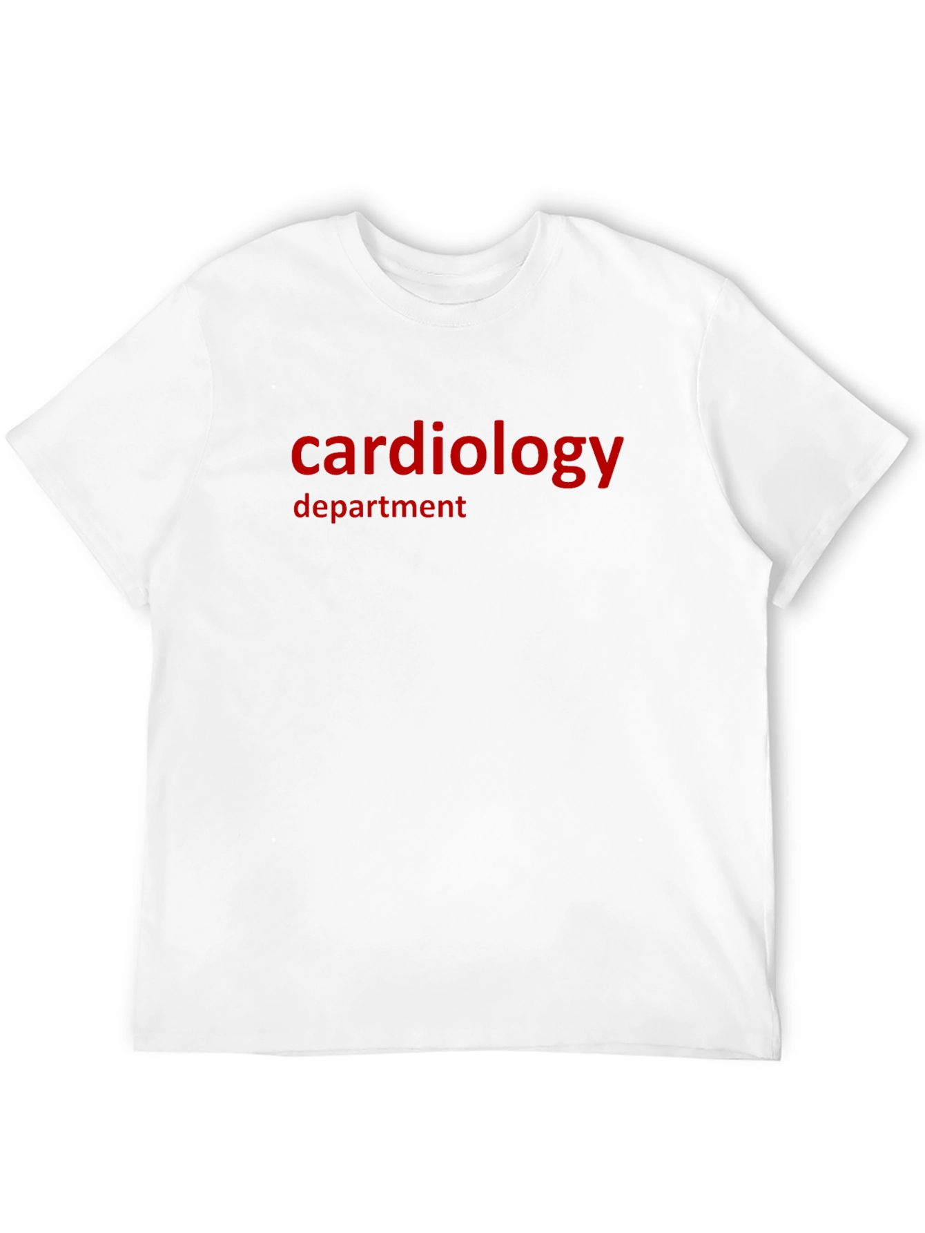 Cardiology Department T-Shirt - Medical Staff Apparel