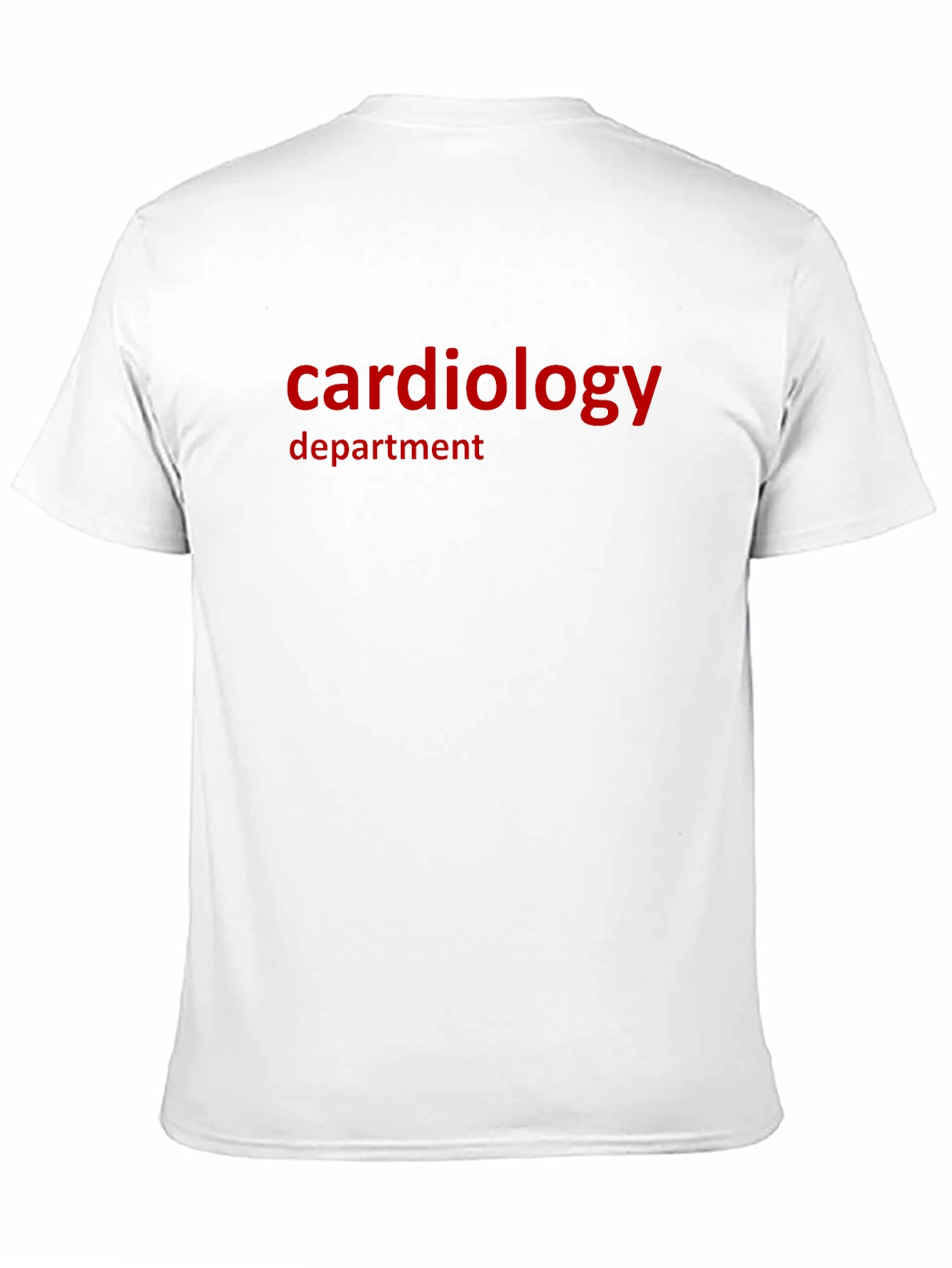 Cardiology Department T-Shirt - Medical Staff Apparel