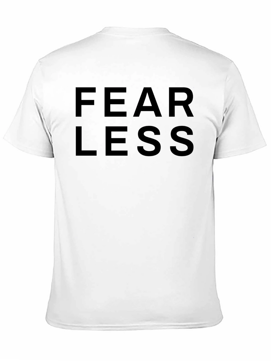 Fearless Graphic Print Crew Neck T-Shirt