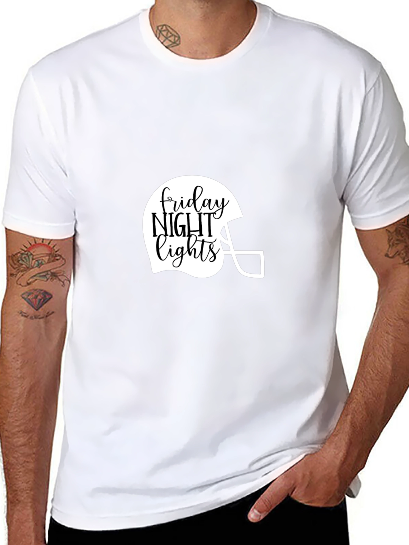 Friday Night Lights Football Helmet T-Shirt