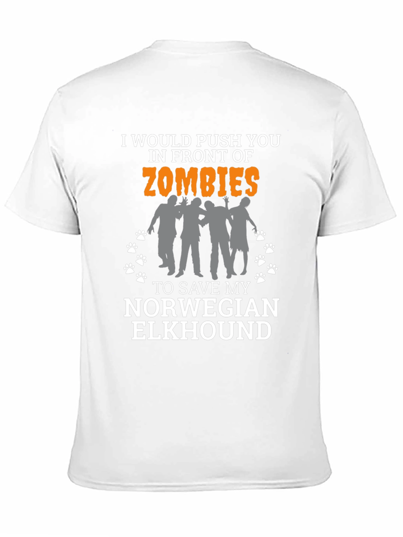 Zombie Norwegian Elkhound T-Shirt