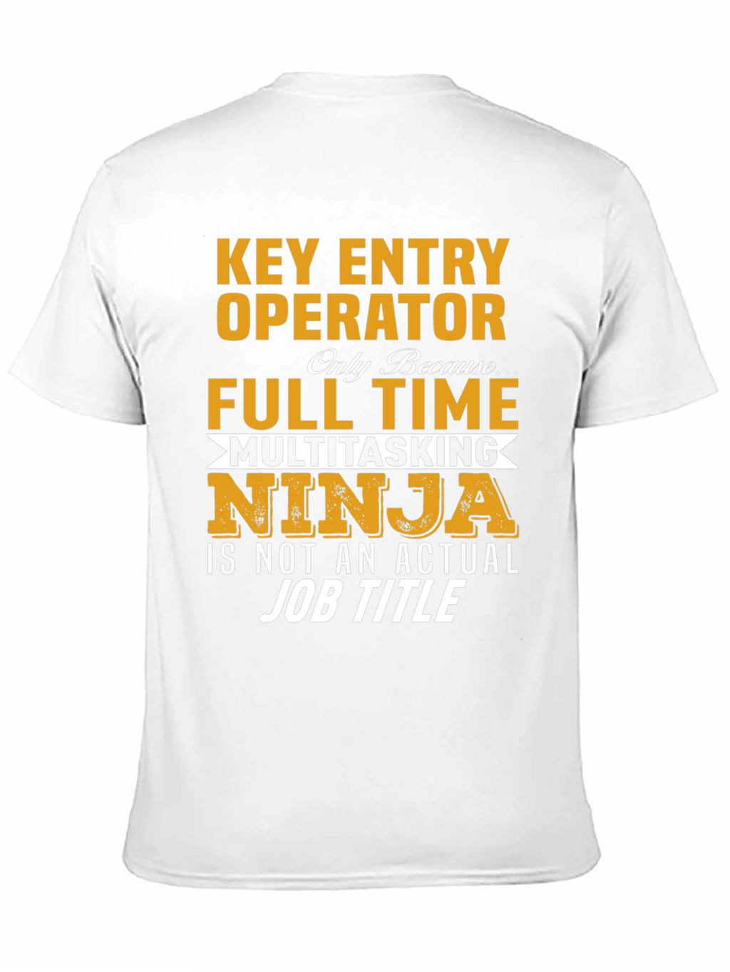 Key Entry Operator T-Shirt