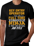 Key Entry Operator T-Shirt