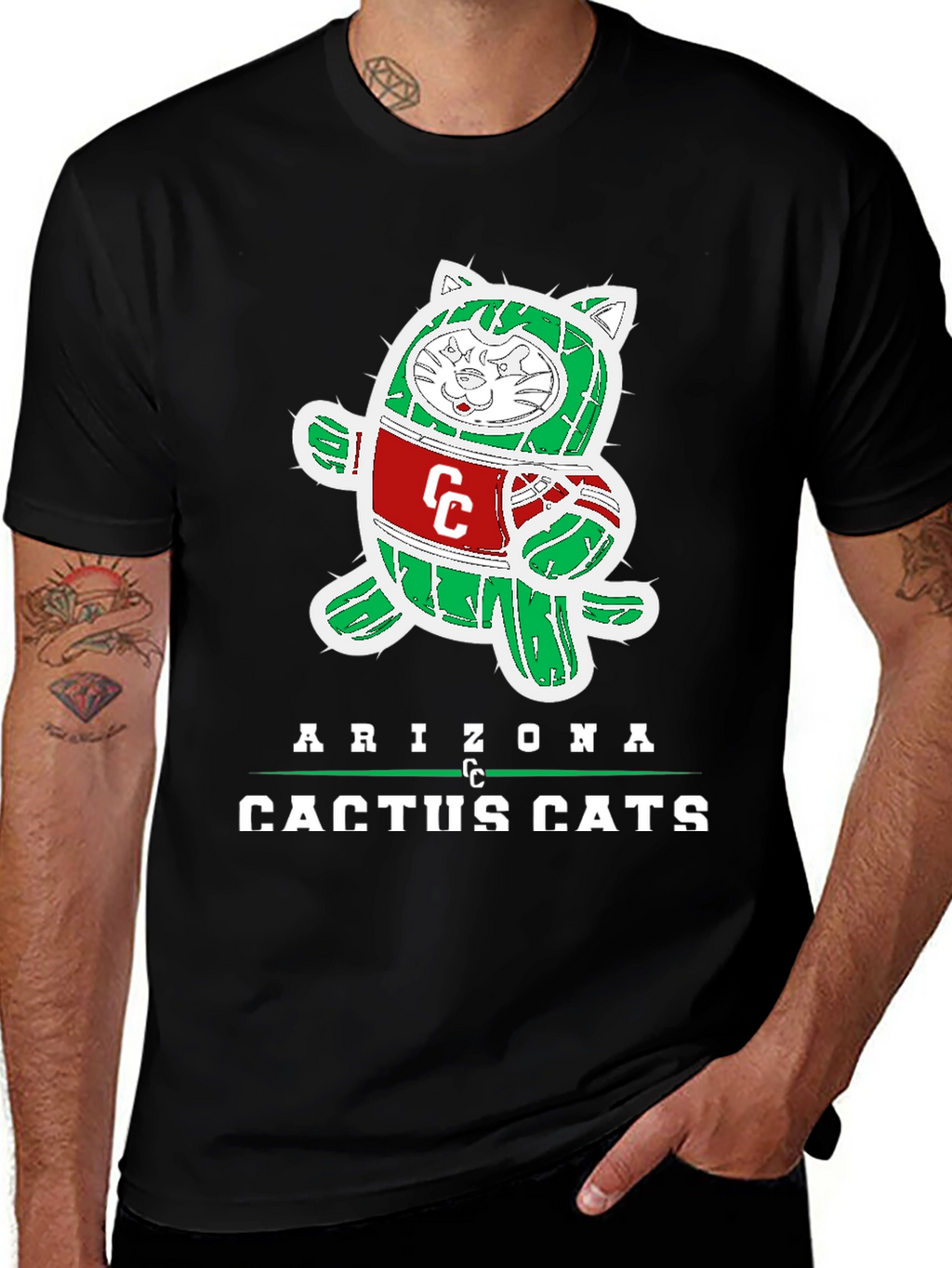 Arizona Cactus Cats T-Shirt