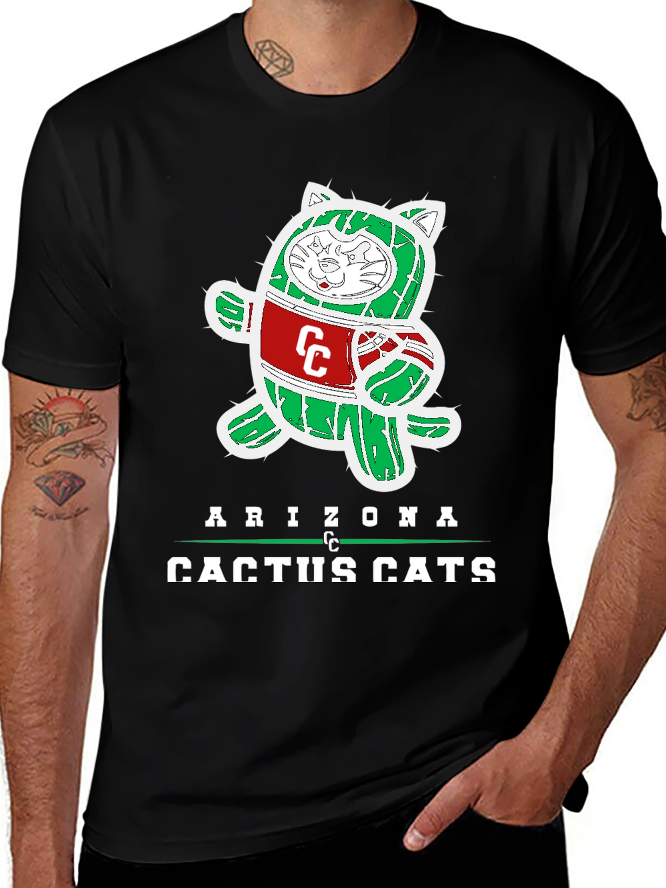 Arizona Cactus Cats T-Shirt
