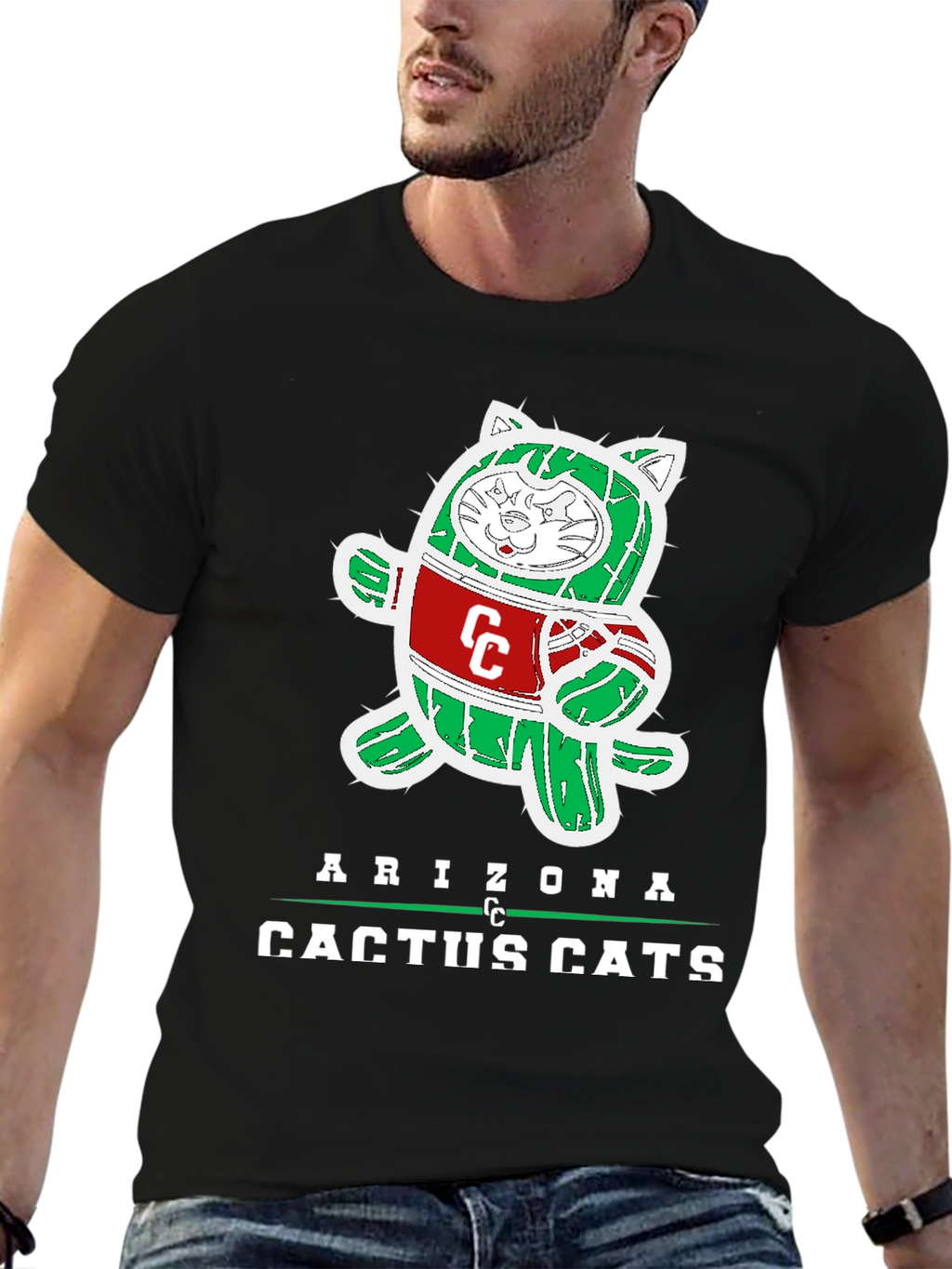 Arizona Cactus Cats T-Shirt