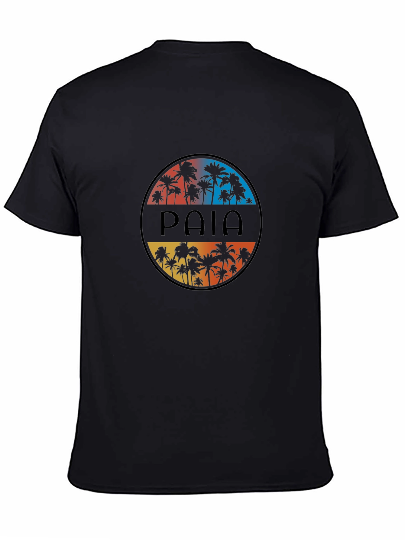 Paia Palm Tree Sunset T-Shirt