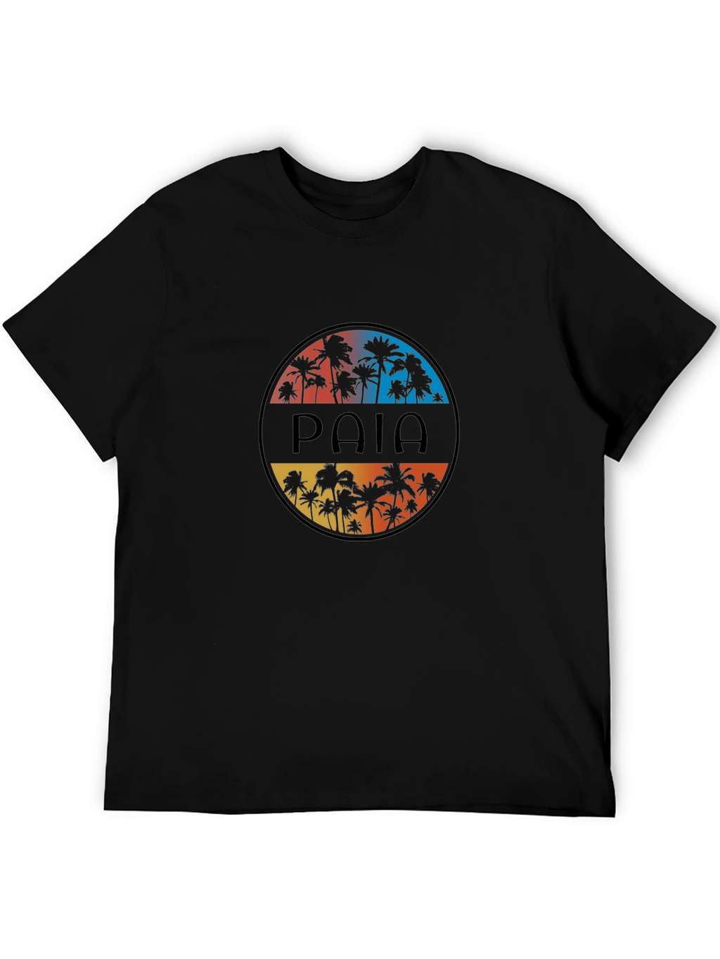 Paia Palm Tree Sunset T-Shirt