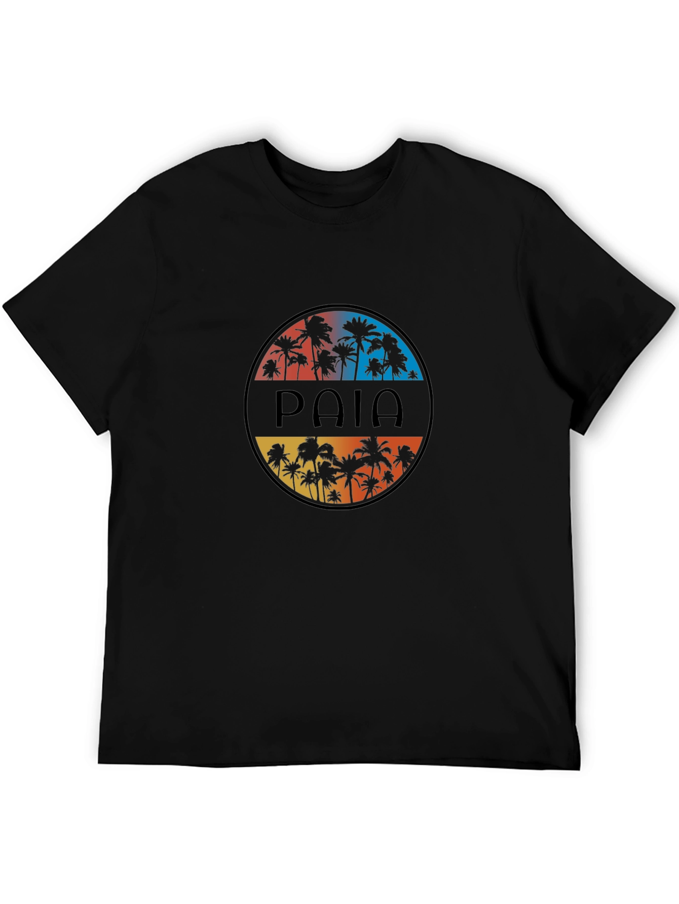 Paia Palm Tree Sunset T-Shirt
