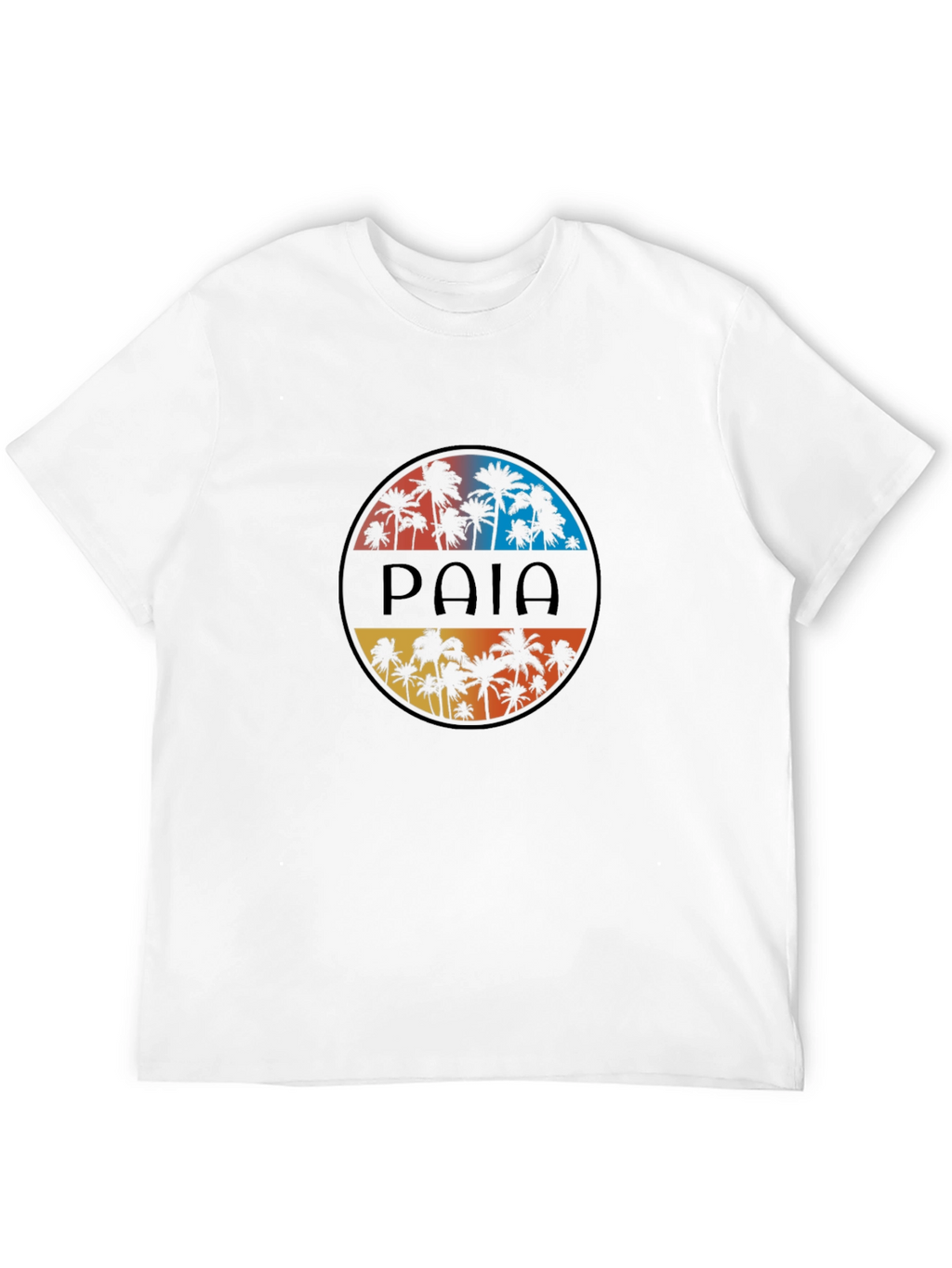 Paia Palm Tree Sunset T-Shirt