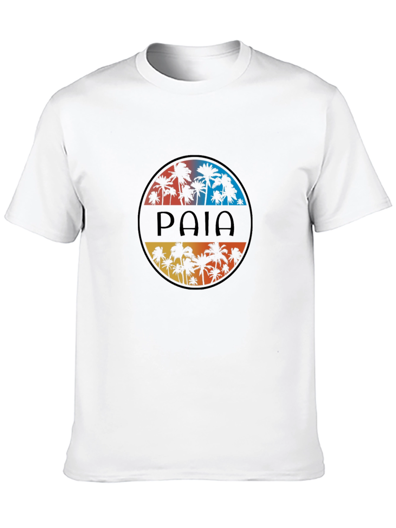 Paia Palm Tree Sunset T-Shirt