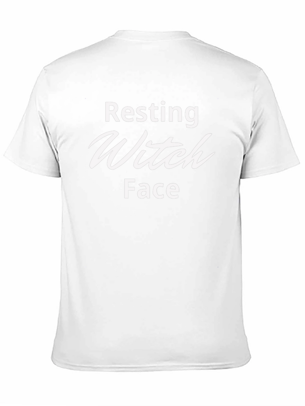 Resting Witch Face Novelty T-Shirt