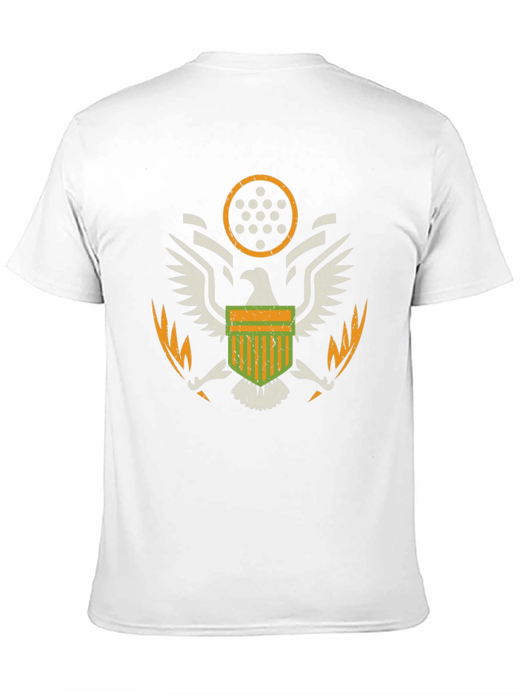 American Eagle Crest Graphic T-Shirt - Black