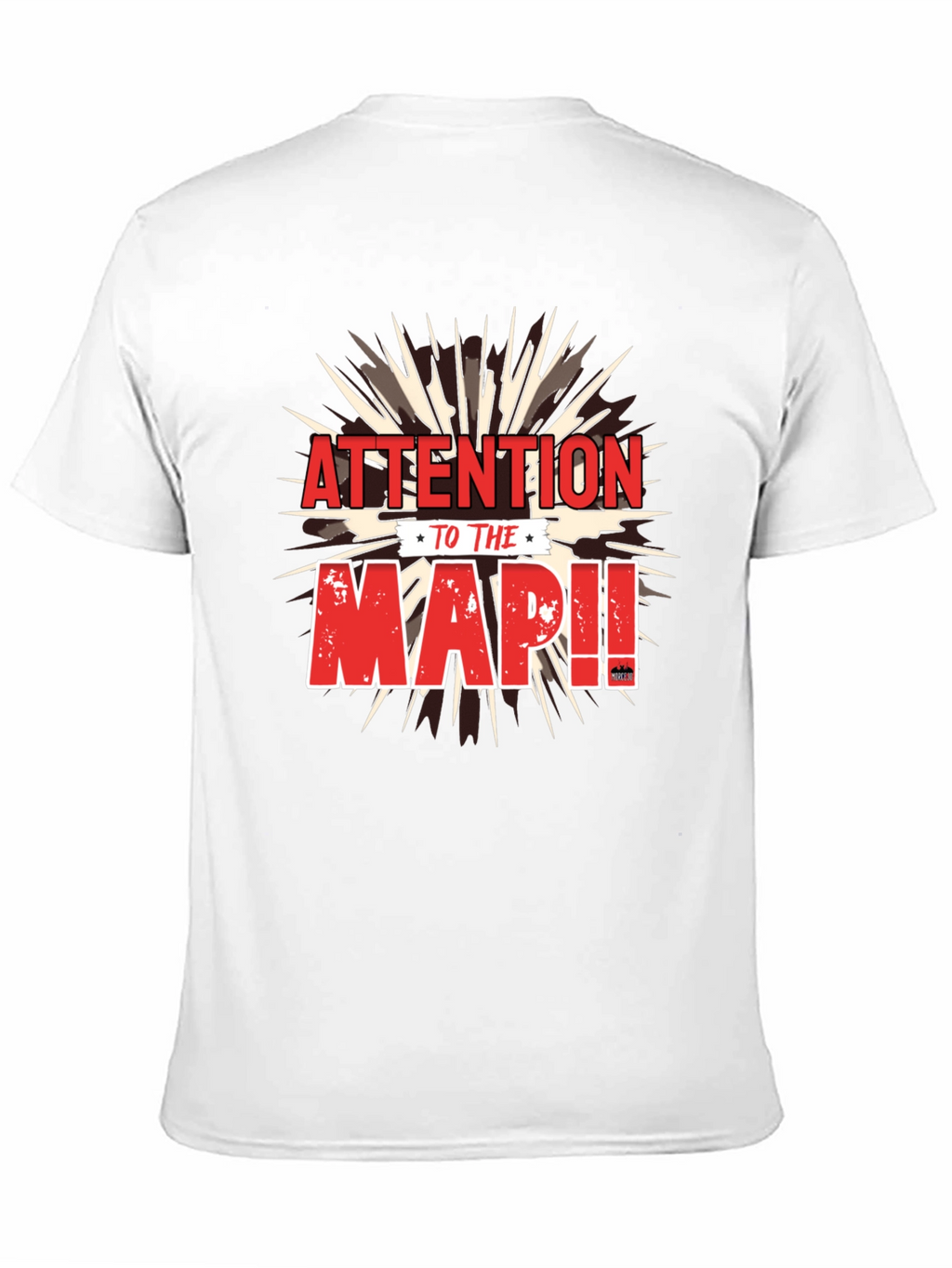 Attention To The Map! Graphic Tee