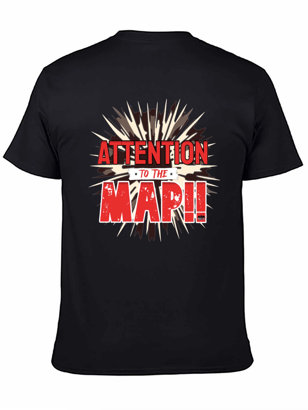 Attention To The Map! Graphic Tee