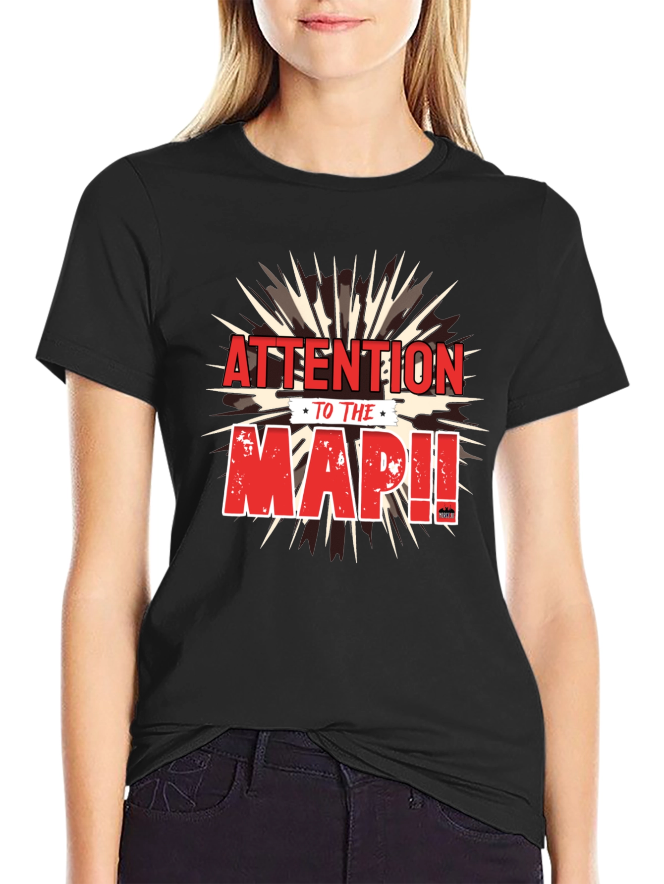Attention To The Map! Graphic Tee