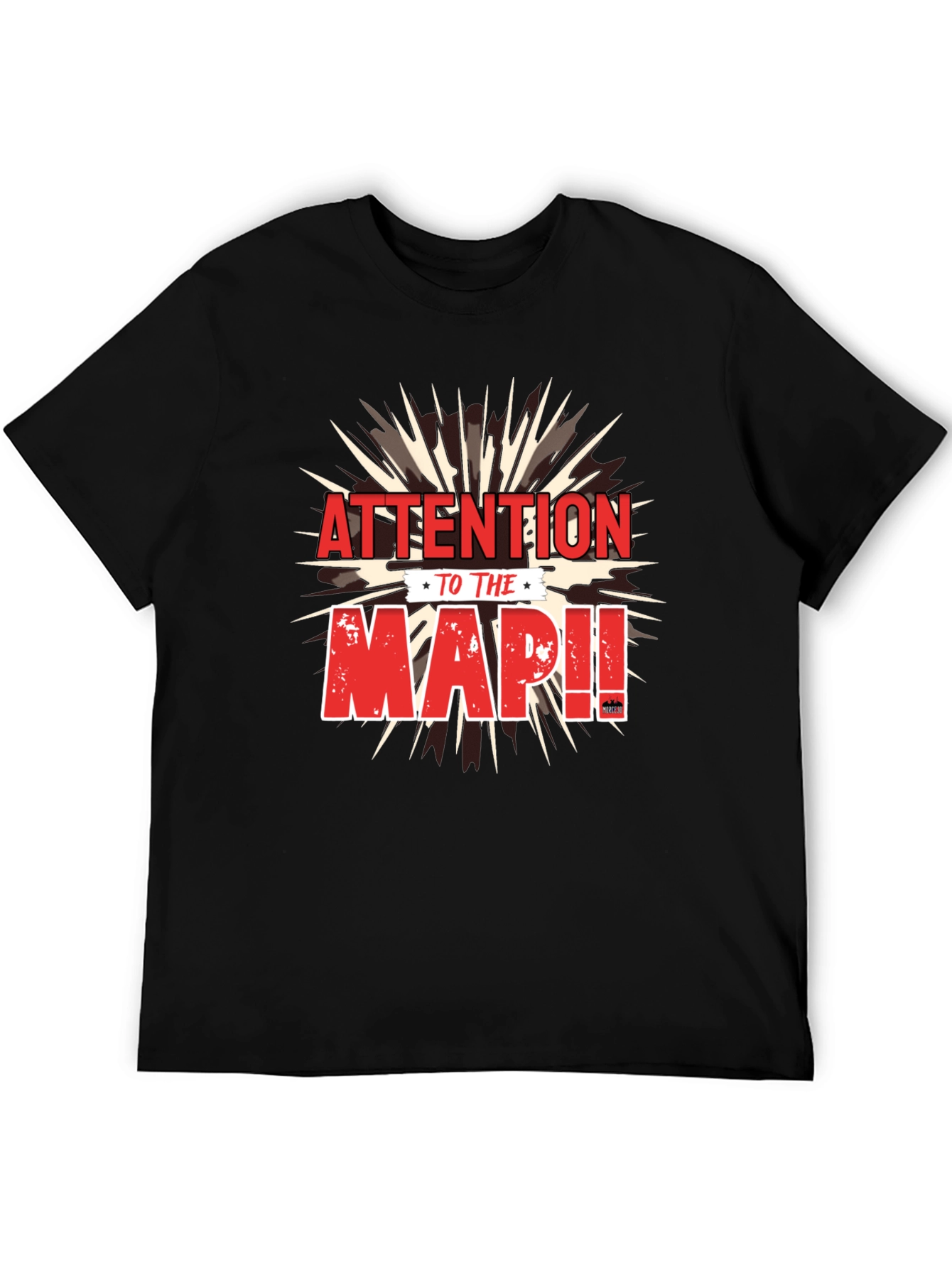 Attention To The Map! Graphic Tee