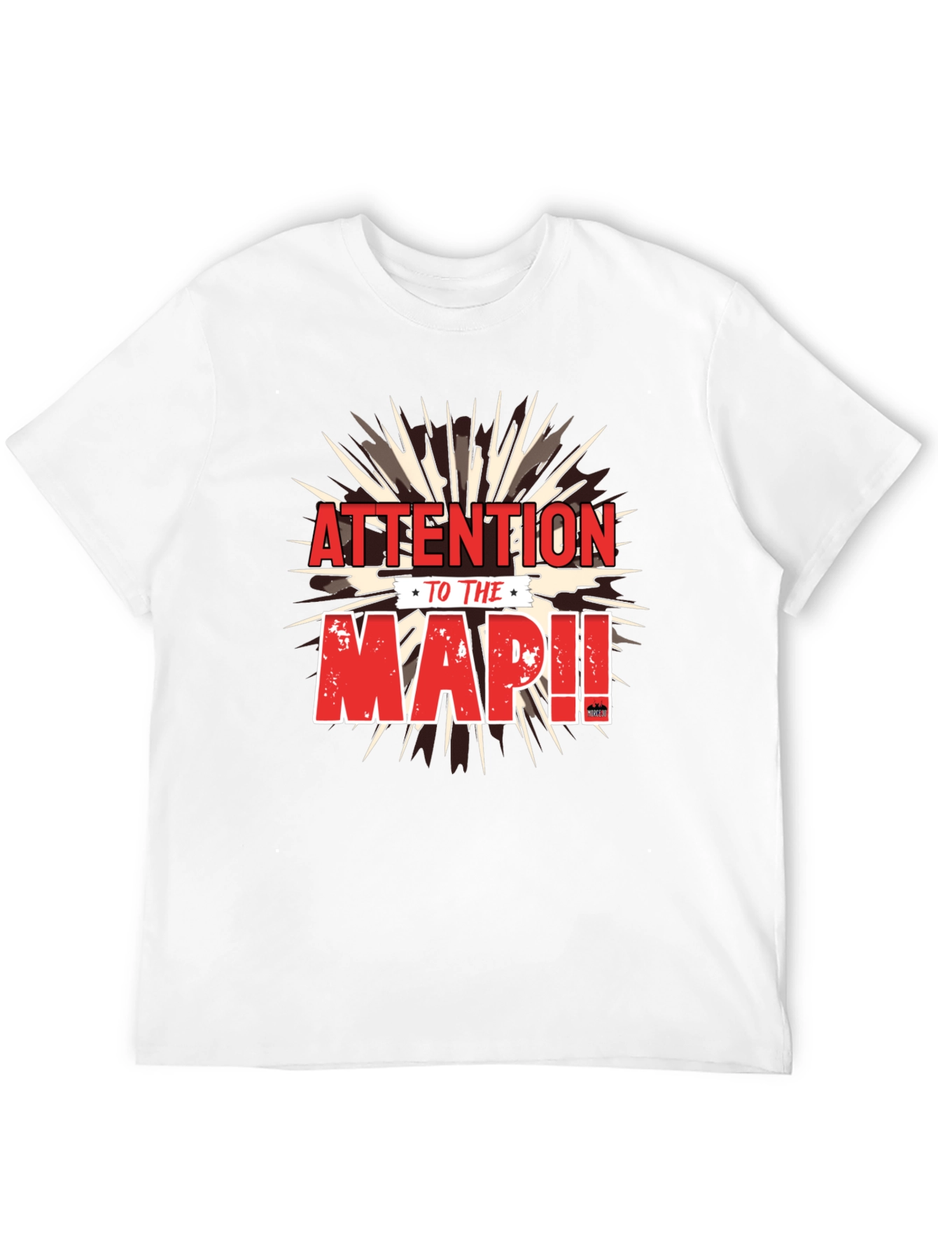 Attention To The Map! Graphic Tee