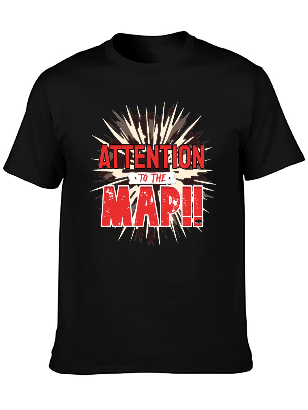 Attention To The Map! Graphic Tee
