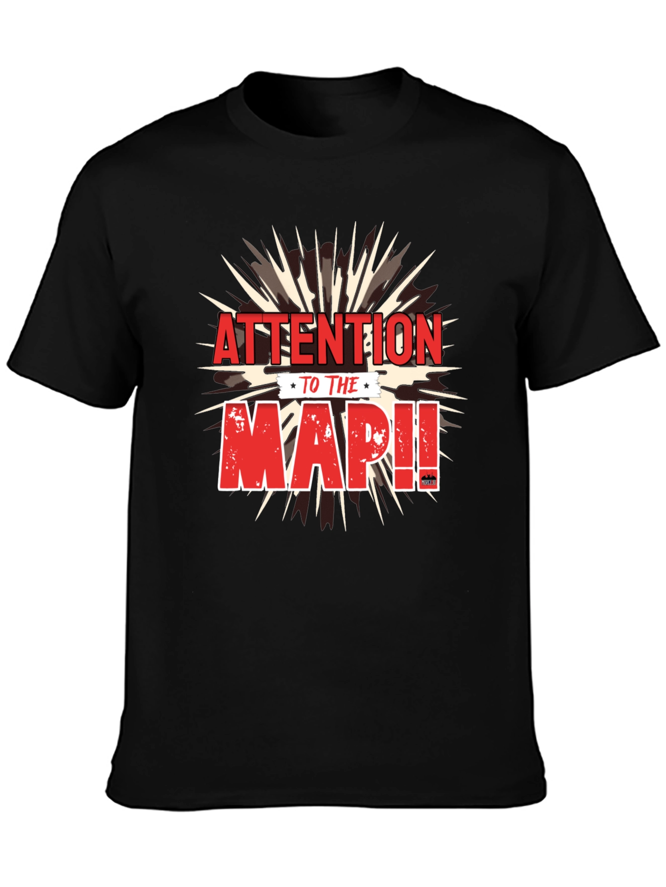 Attention To The Map! Graphic Tee
