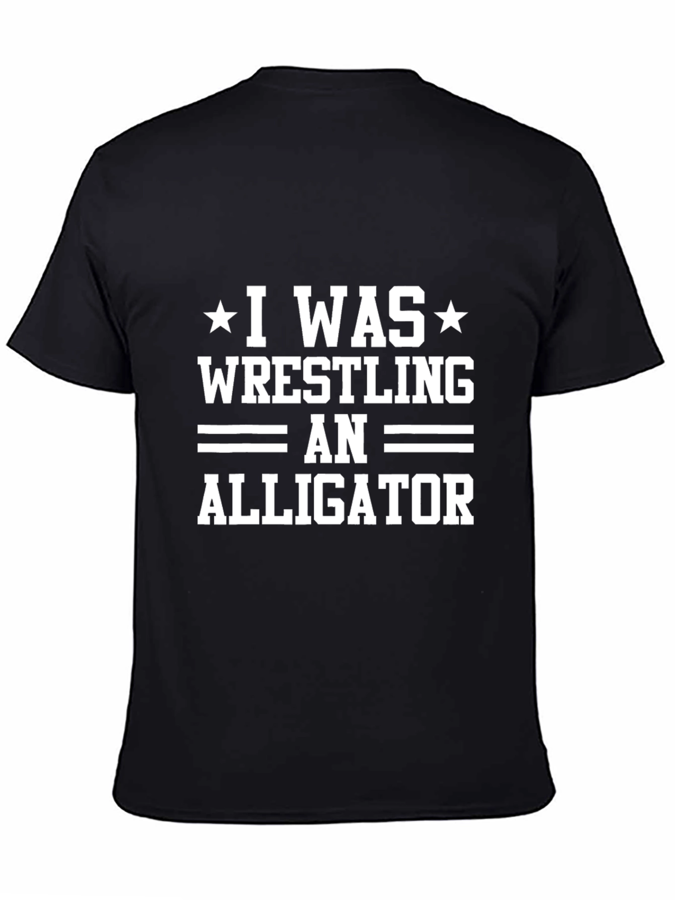 I Was Wrestling An Alligator Graphic Tee