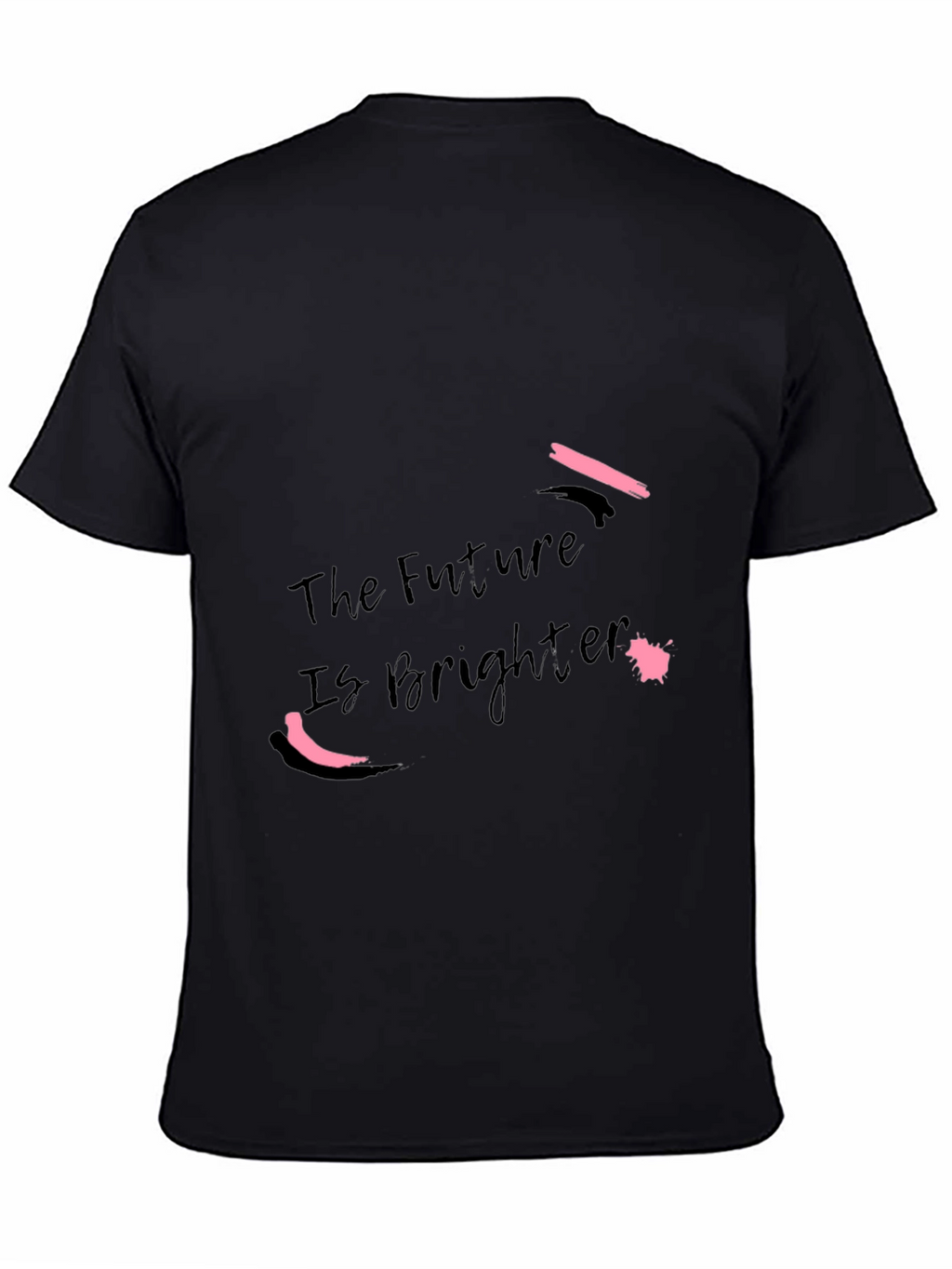 The Future Is Brighter Black T-Shirt