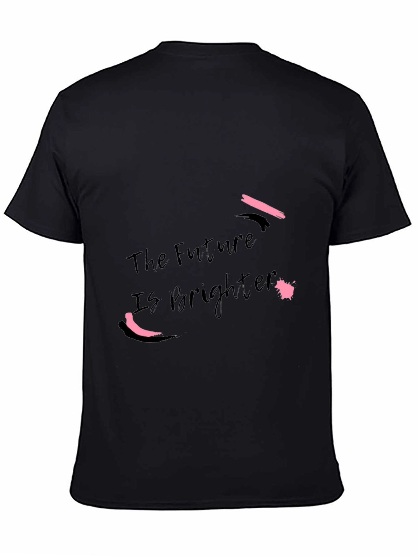 The Future Is Brighter Black T-Shirt