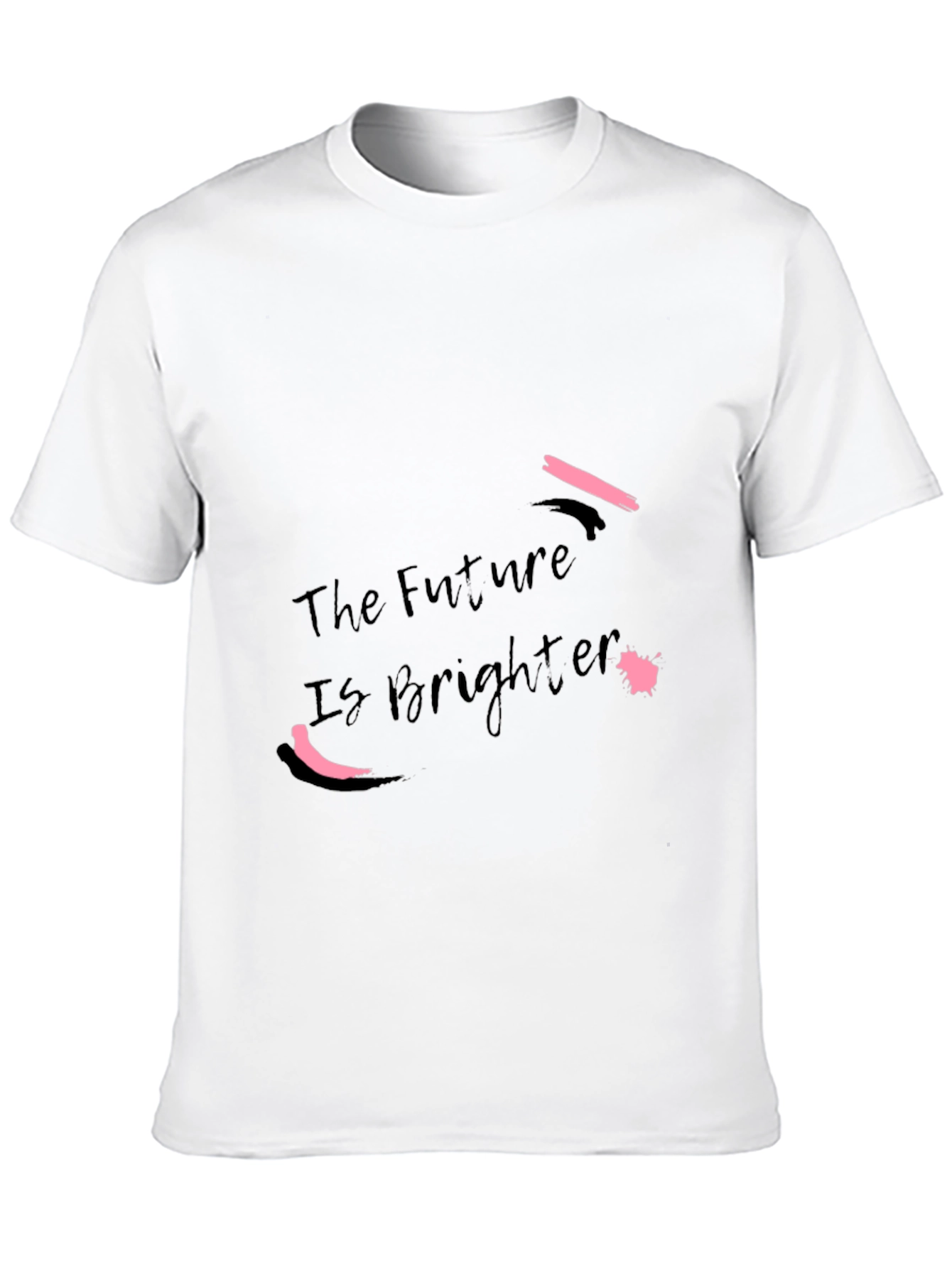 The Future Is Brighter Black T-Shirt