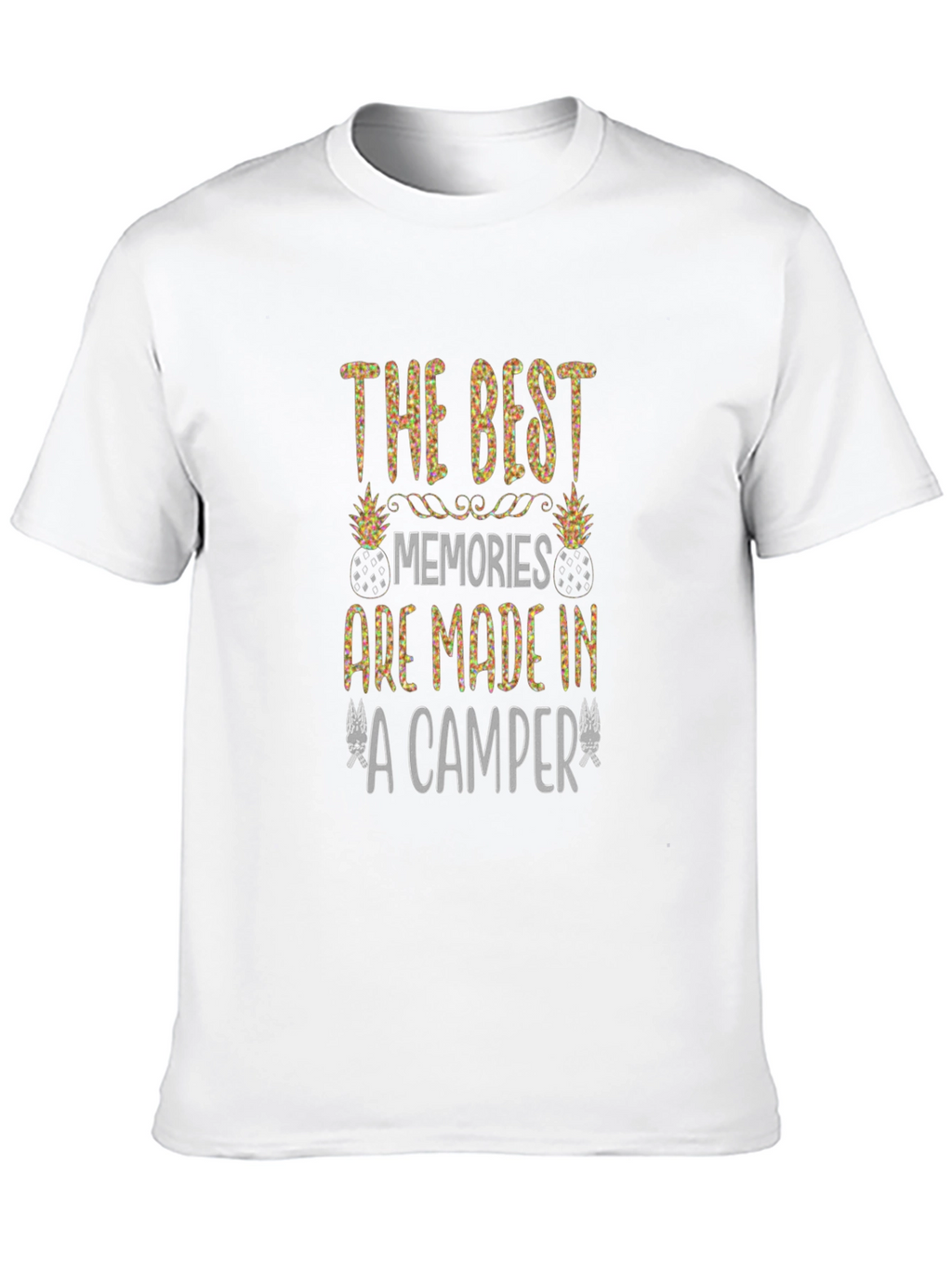 Best Memories Camper T-Shirt - Black Camping Tee