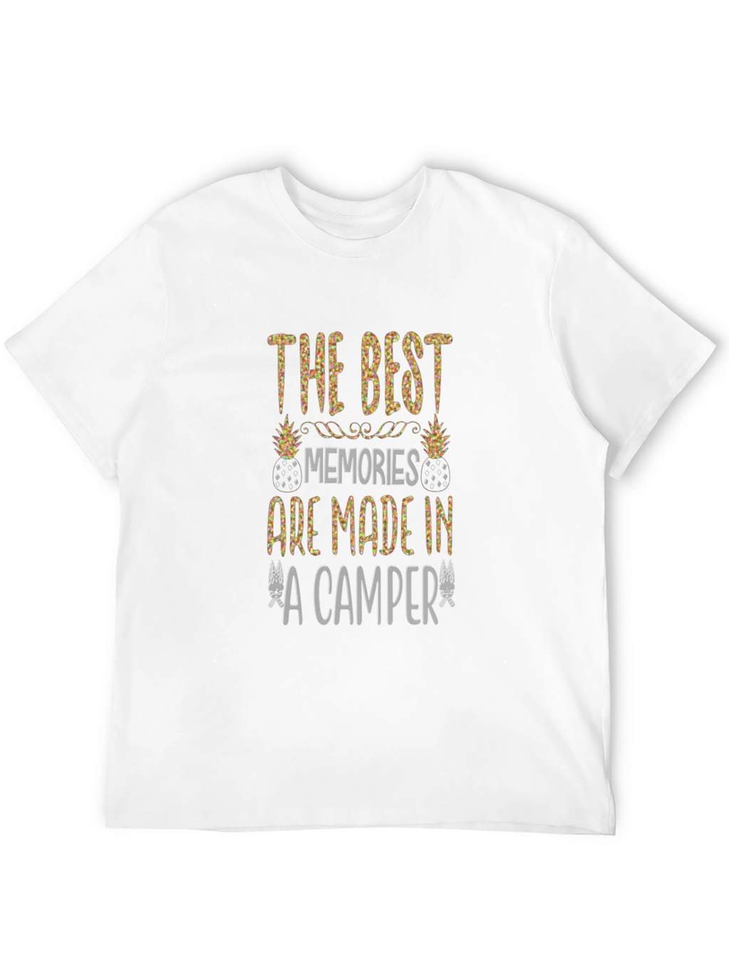 Best Memories Camper T-Shirt - Black Camping Tee