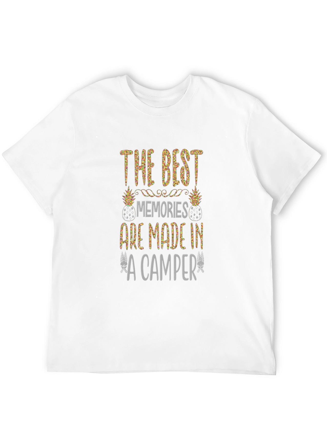 Best Memories Camper T-Shirt - Black Camping Tee