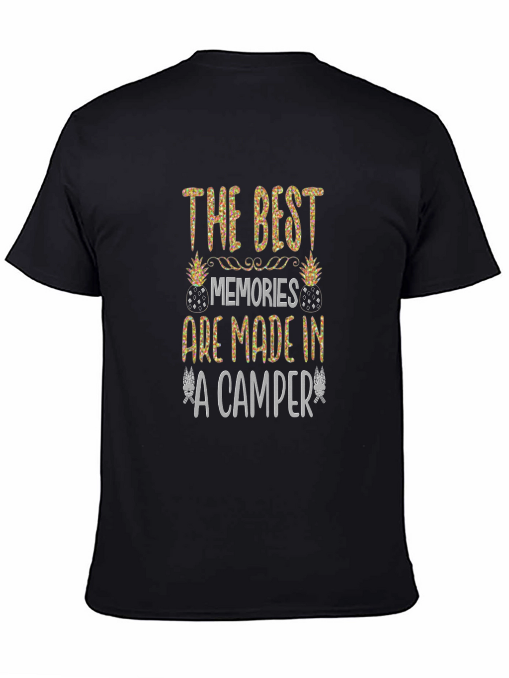 Best Memories Camper T-Shirt - Black Camping Tee