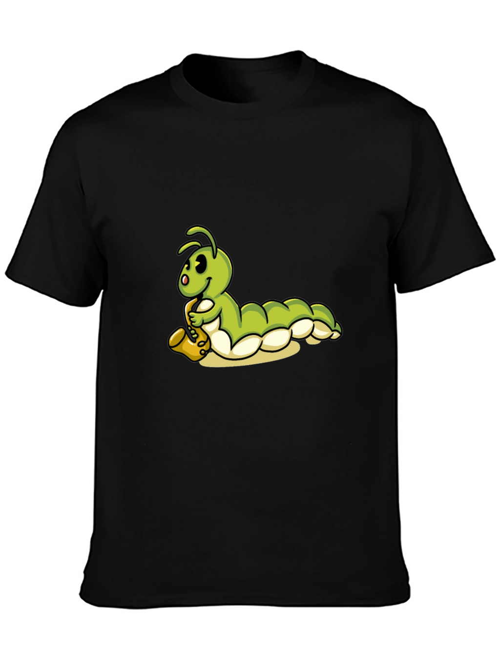 Caterpillar Saxophone Black T-Shirt