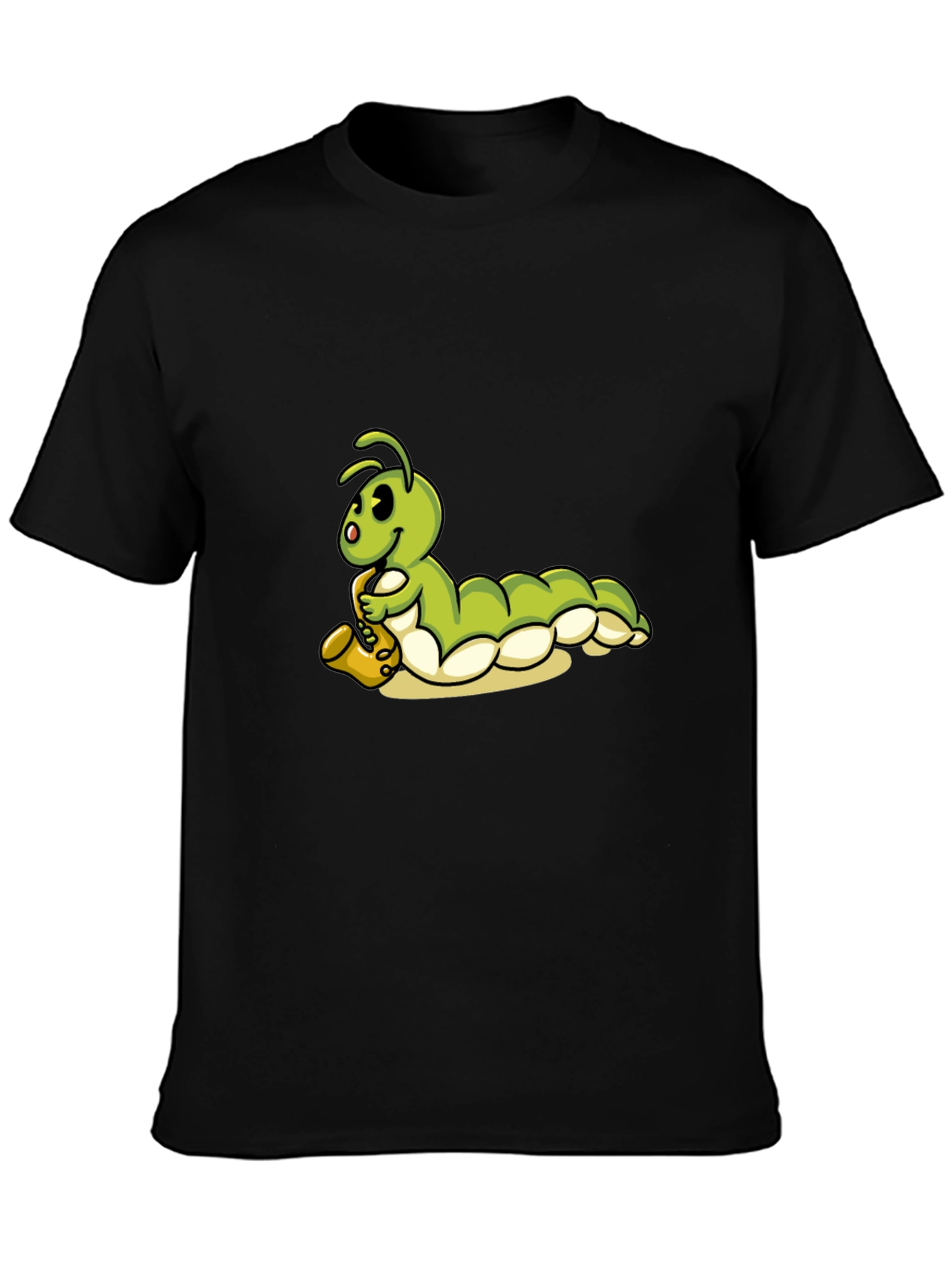 Caterpillar Saxophone Black T-Shirt