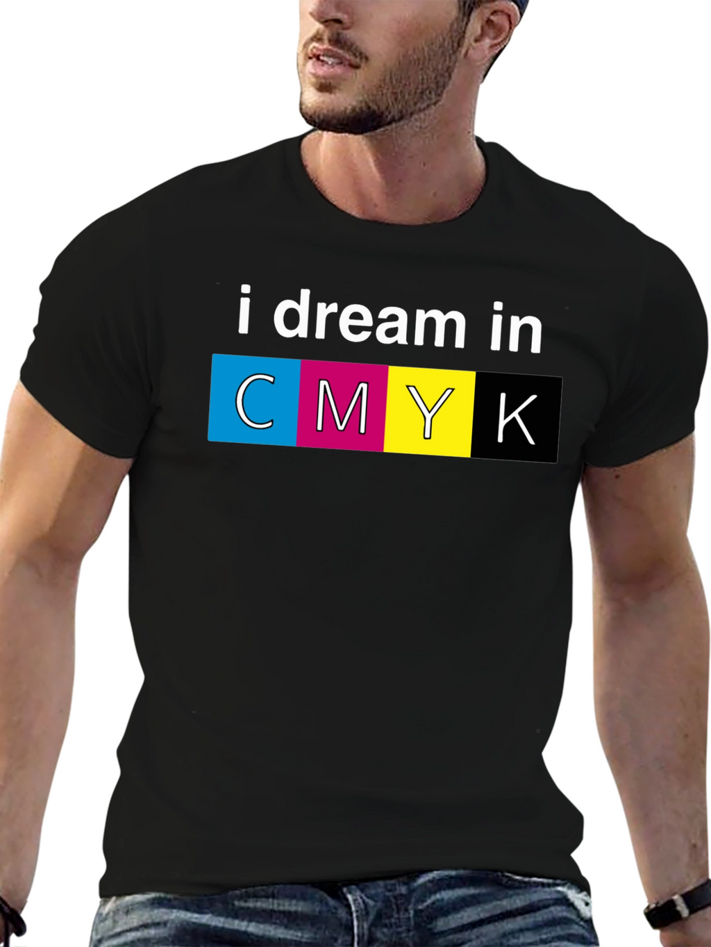 I Dream in CMYK Graphic T-Shirt