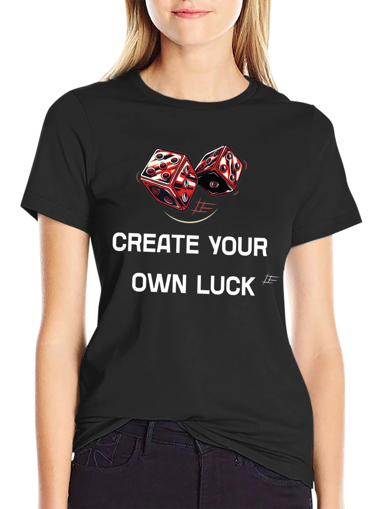 Create Your Own Luck Graphic Tee