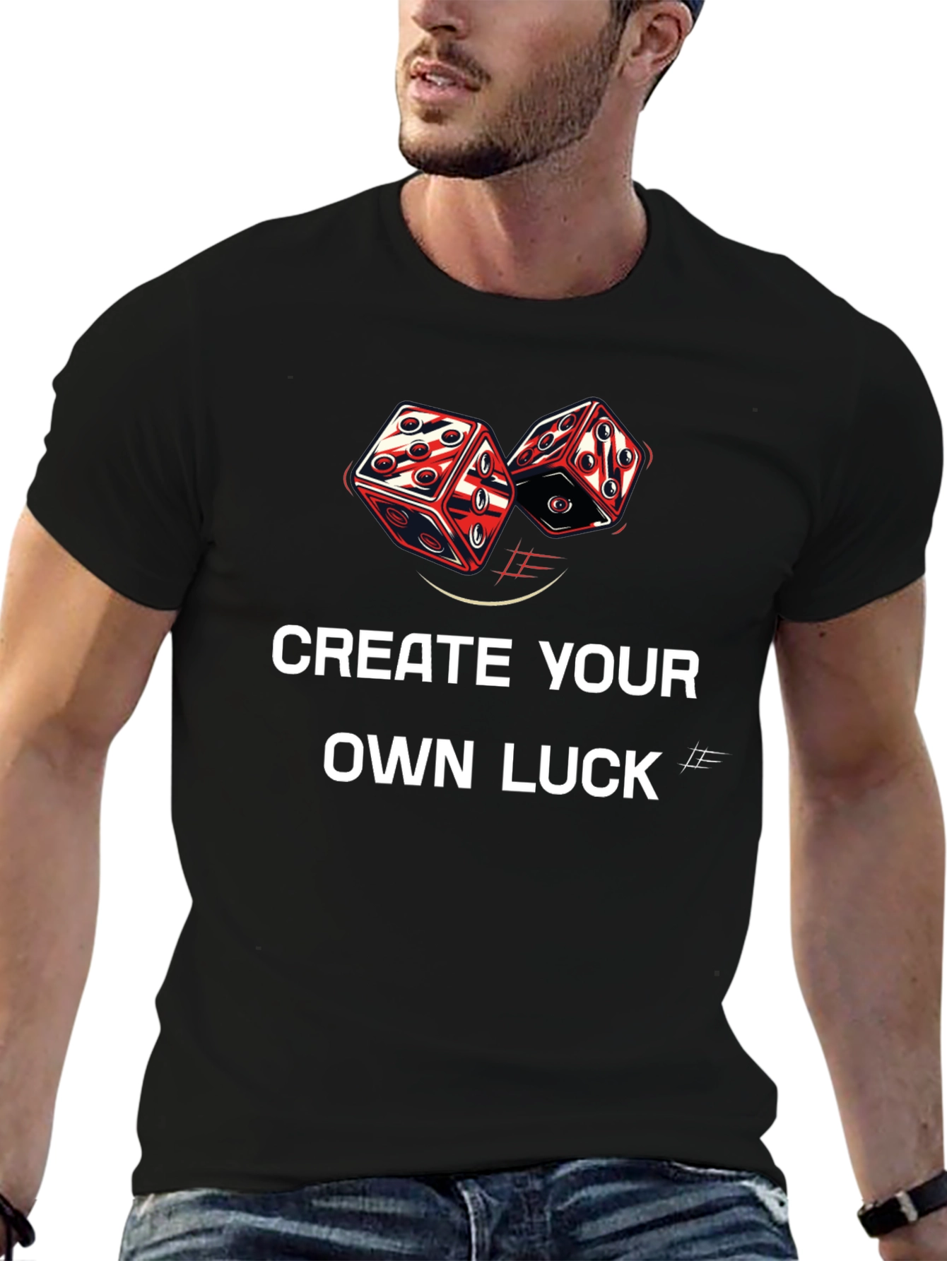 Create Your Own Luck Graphic Tee