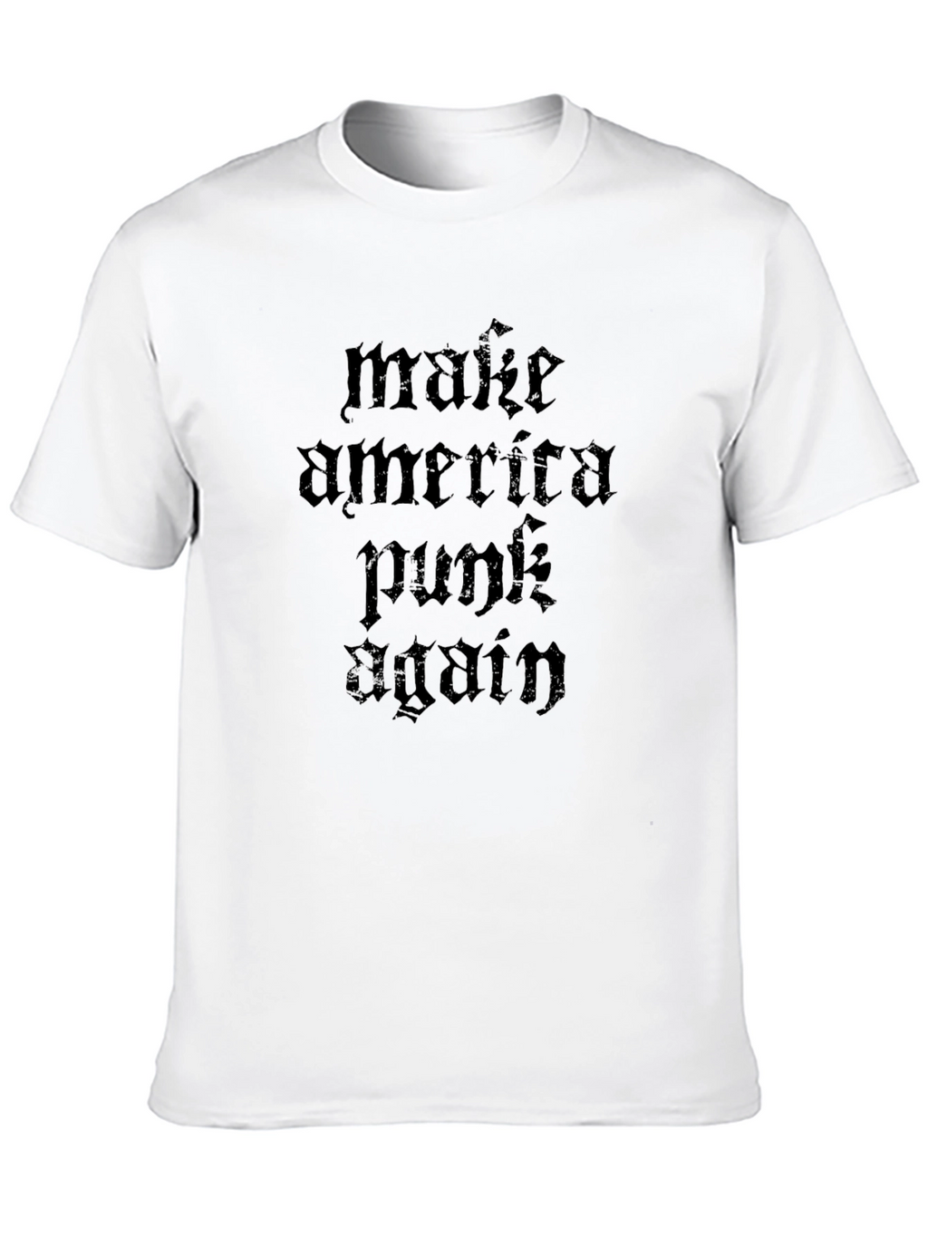 Make America Punk Again Black T-Shirt