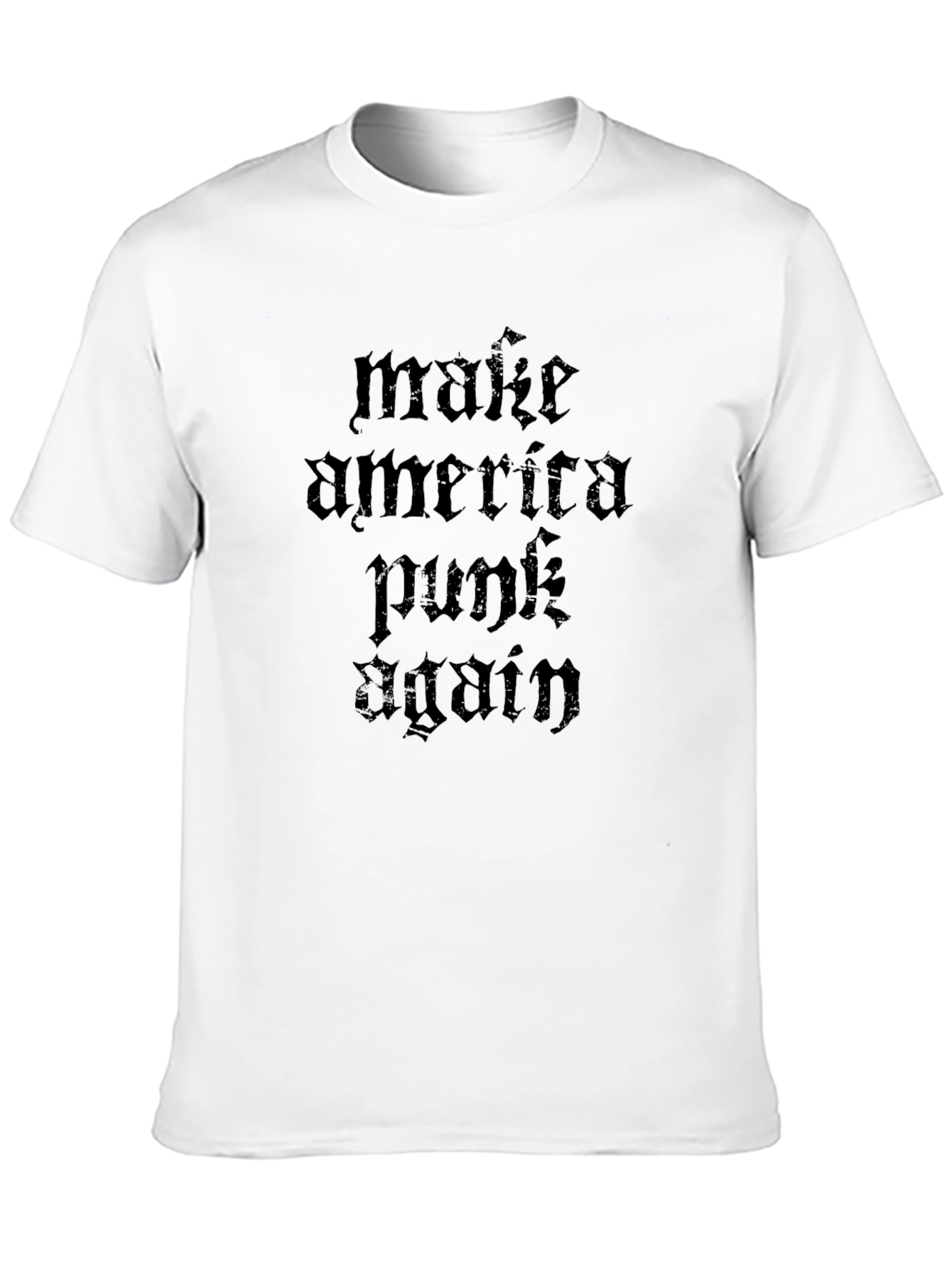 Make America Punk Again Black T-Shirt