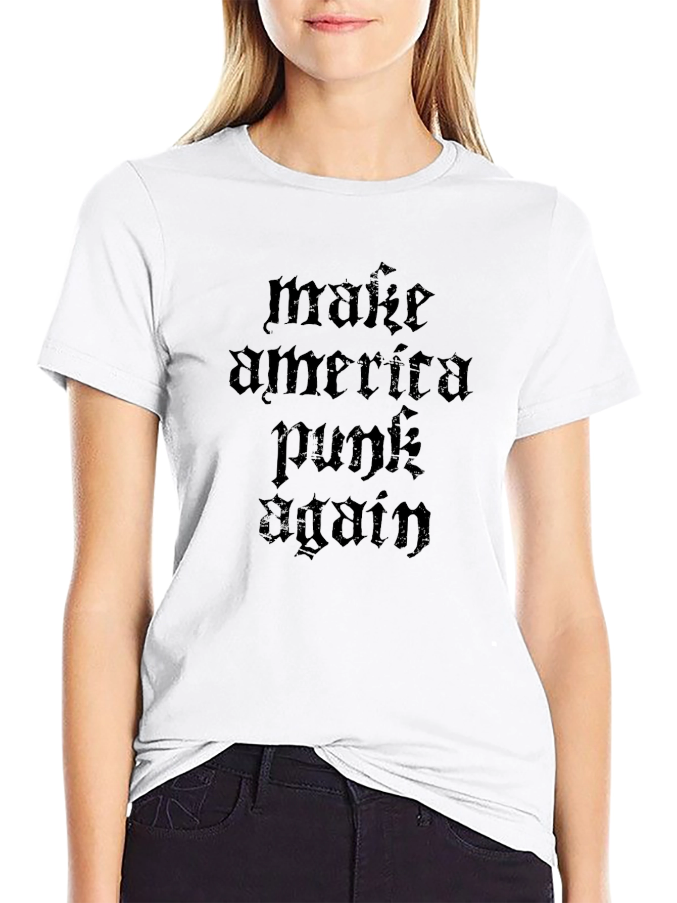 Make America Punk Again Black T-Shirt