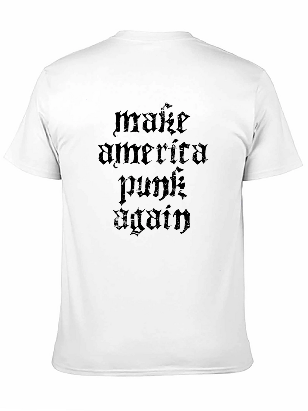 Make America Punk Again Black T-Shirt